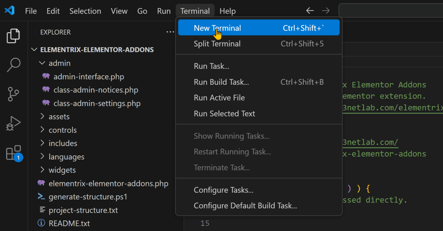 How to Generate a Project Folder Structure in Visual Studio Code (Step ...